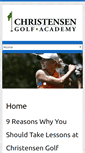 Mobile Screenshot of christensengolf.com